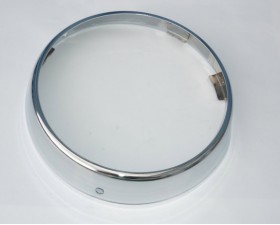 RÁMEČEK SVĚTLOMETU - CHROM - JAWA 300,350 CL, KÝVAČKA, PÉRÁK + MODEL 42